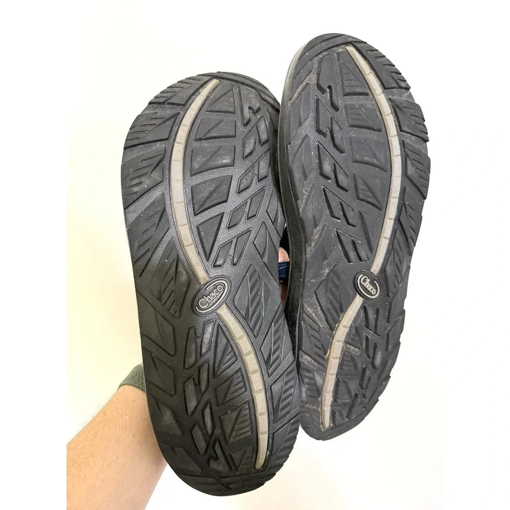 Chaco Z/Cloud Men's Banded Sandals Size 13 Blue Straps Hiking Camping Adjustable